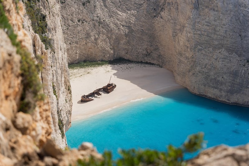 Navagio Beach, Zakynthos, Greece